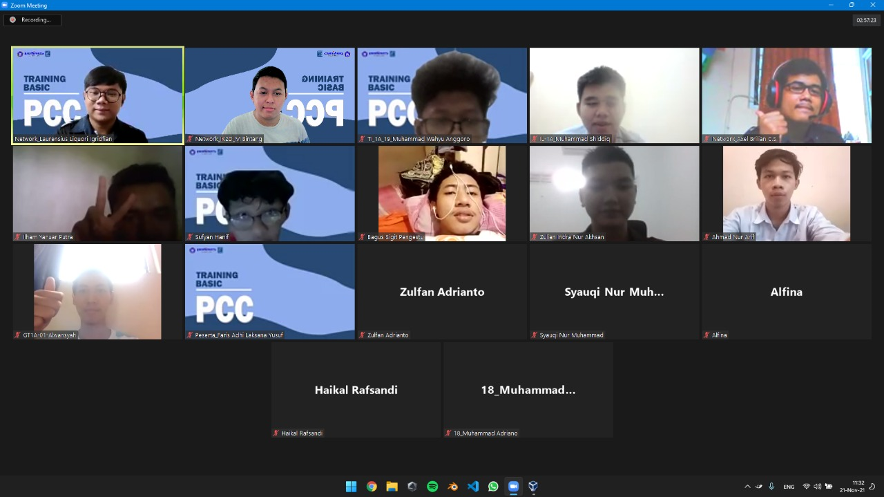 Pcc Training Platform Kegiatan Training Basic UKM PCC Dengan Tema “Upgrade Your Skill With ...